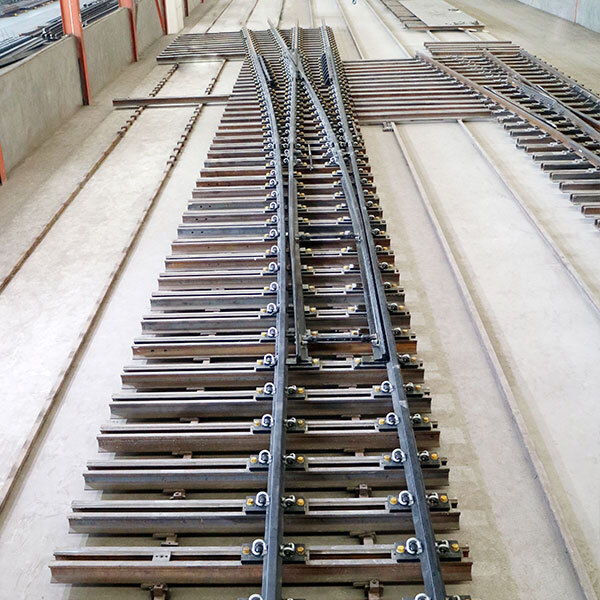  越南50-10 單開道岔